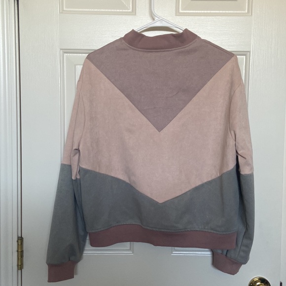 Paper Crane color block bomber jacket size Medium - Picture 4 of 8